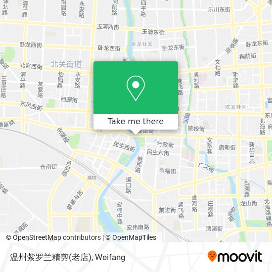 温州紫罗兰精剪(老店) map
