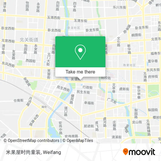 米果屋时尚童装 map