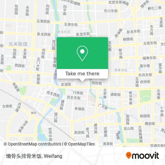 懒骨头排骨米饭 map