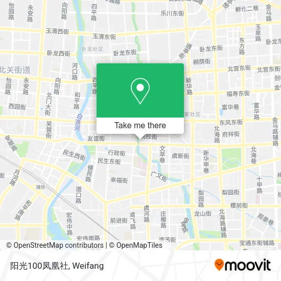 阳光100凤凰社 map