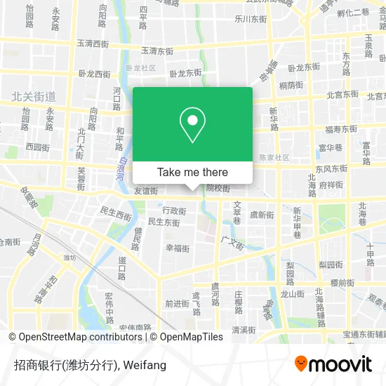 招商银行(潍坊分行) map