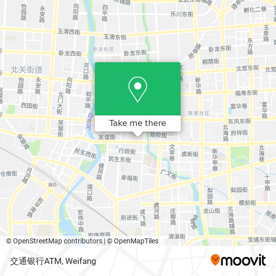 交通银行ATM map