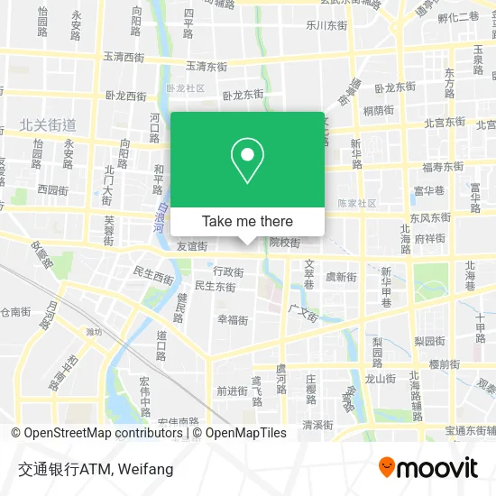 交通银行ATM map