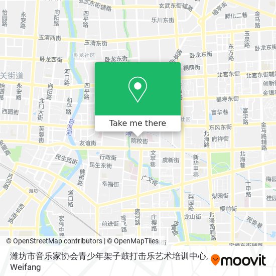 潍坊市音乐家协会青少年架子鼓打击乐艺术培训中心 map