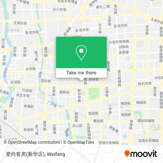爱尚客房(新华店) map