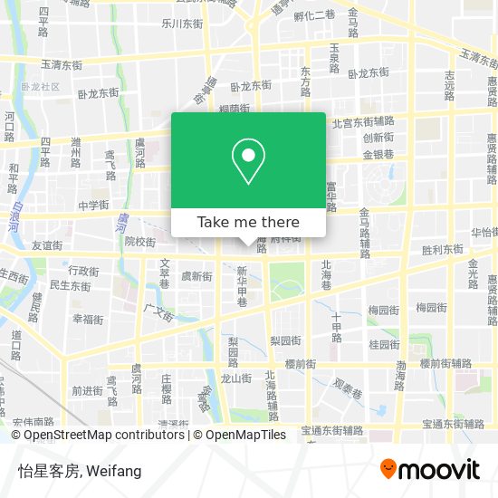怡星客房 map