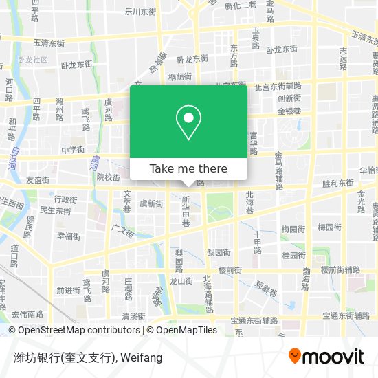 潍坊银行(奎文支行) map
