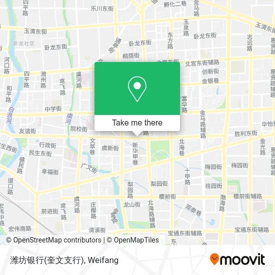 潍坊银行(奎文支行) map