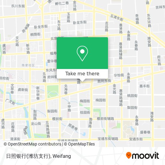 日照银行(潍坊支行) map