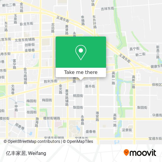 亿丰家居 map