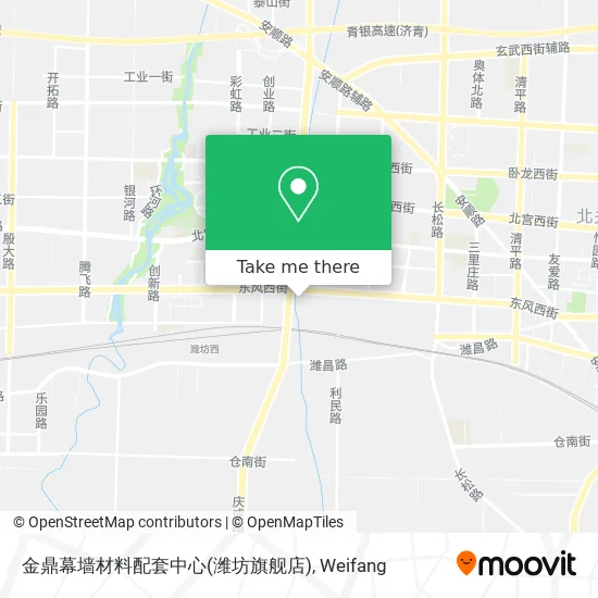 金鼎幕墙材料配套中心(潍坊旗舰店) map