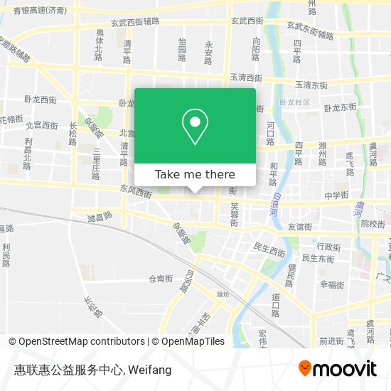 惠联惠公益服务中心 map