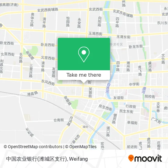 中国农业银行(潍城区支行) map