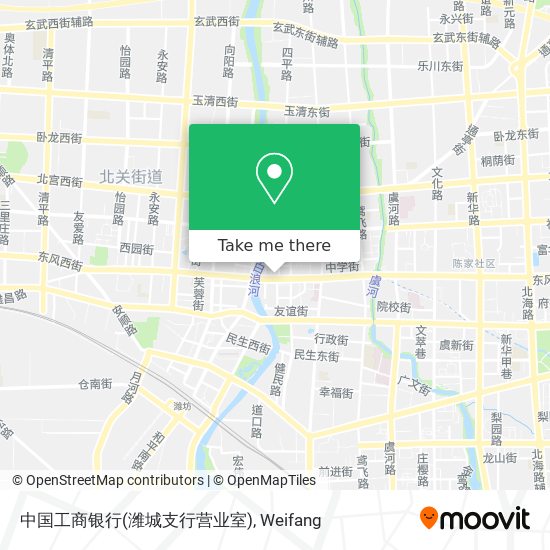 中国工商银行(潍城支行营业室) map
