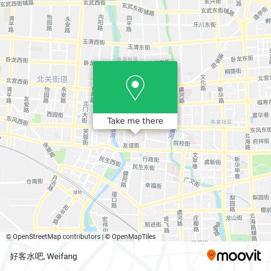 好客水吧 map