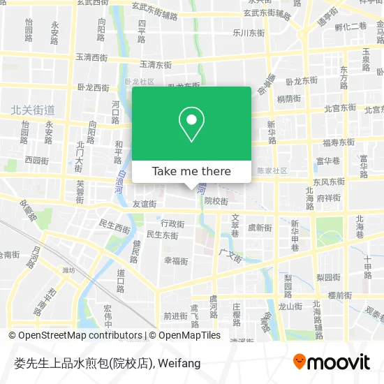娄先生上品水煎包(院校店) map