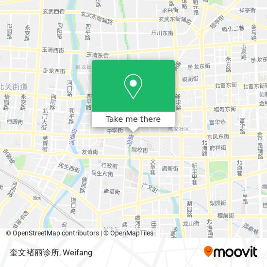 奎文褚丽诊所 map