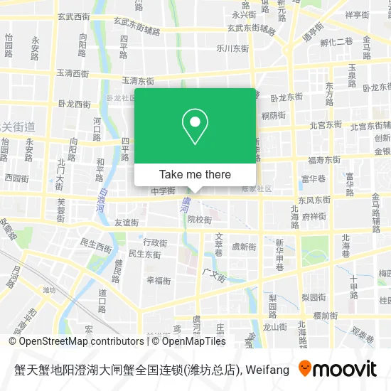 蟹天蟹地阳澄湖大闸蟹全国连锁(潍坊总店) map
