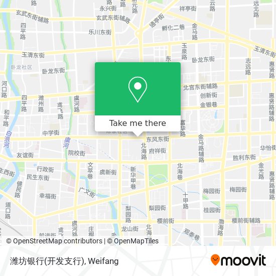 潍坊银行(开发支行) map