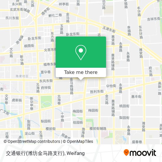 交通银行(潍坊金马路支行) map