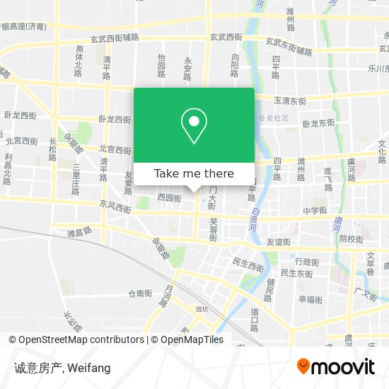 诚意房产 map