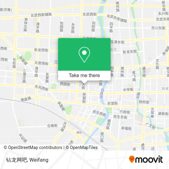 钻龙网吧 map