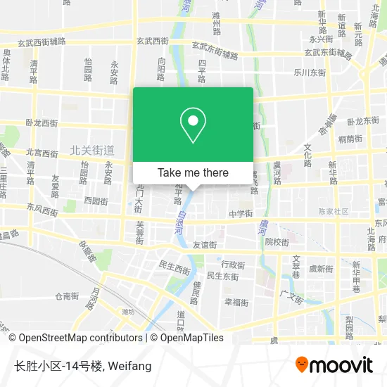 长胜小区-14号楼 map