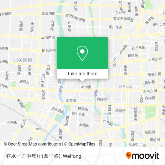 在水一方中餐厅(四平路) map