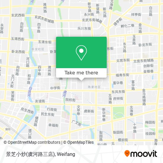 景芝小炒(虞河路三店) map
