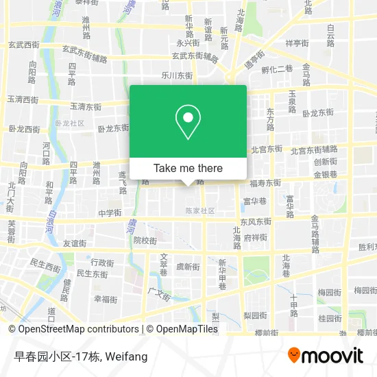 早春园小区-17栋 map