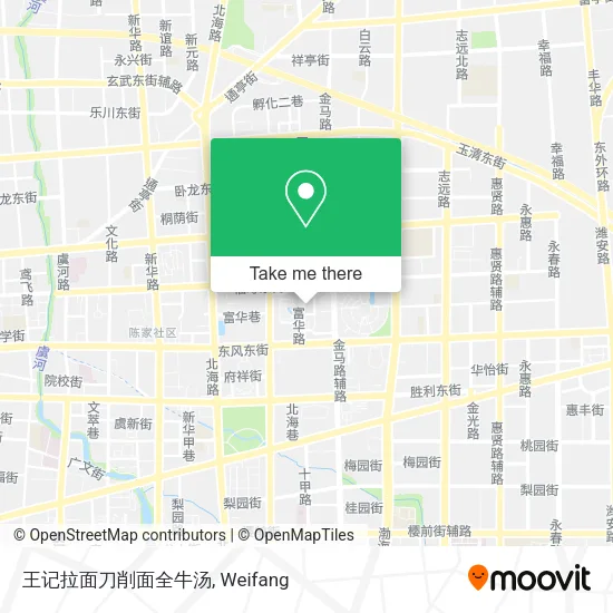 王记拉面刀削面全牛汤 map