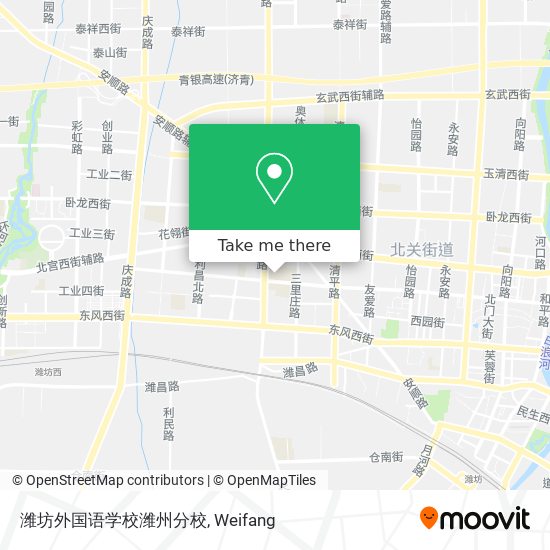 潍坊外国语学校潍州分校 map