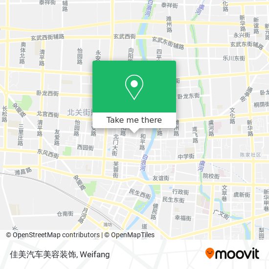 佳美汽车美容装饰 map