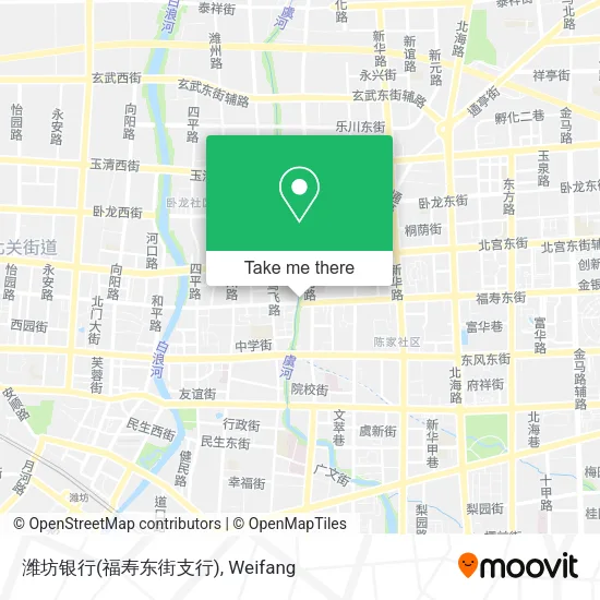 潍坊银行(福寿东街支行) map