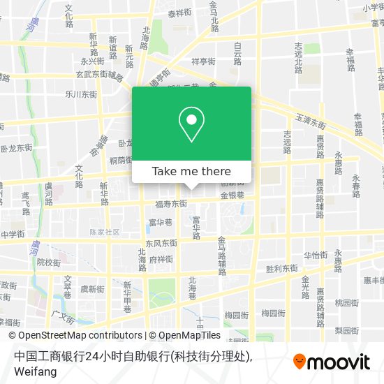 中国工商银行24小时自助银行(科技街分理处) map