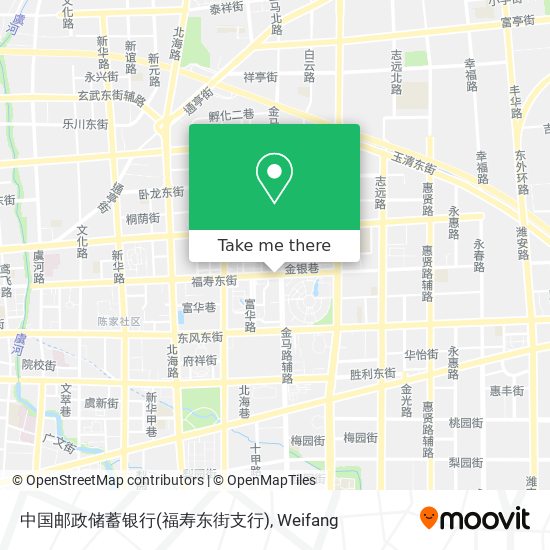 中国邮政储蓄银行(福寿东街支行) map