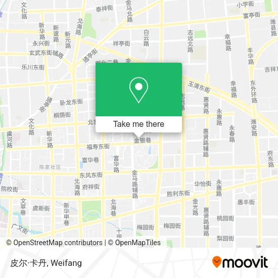 皮尔·卡丹 map