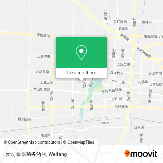 潍坊鲁东商务酒店 map