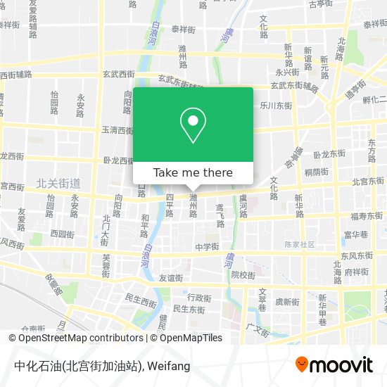 中化石油(北宫街加油站) map
