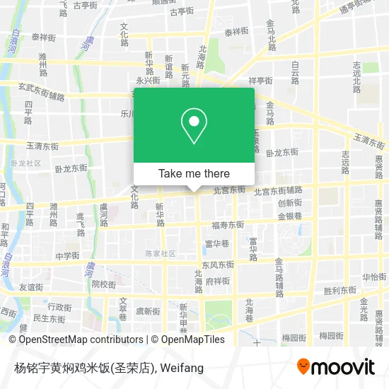 杨铭宇黄焖鸡米饭(圣荣店) map