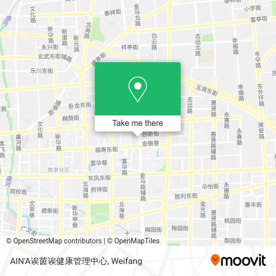 AIN'A诶茵诶健康管理中心 map
