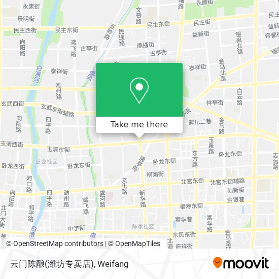 云门陈酿(潍坊专卖店) map