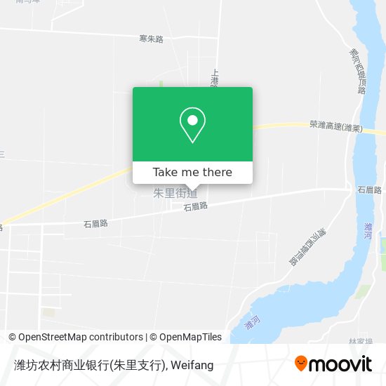 潍坊农村商业银行(朱里支行) map