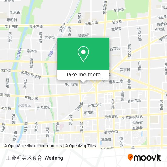 王金明美术教育 map
