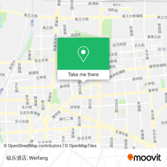 福乐酒店 map