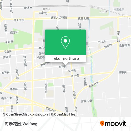 海泰花园 map