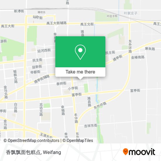 香飘飘面包糕点 map