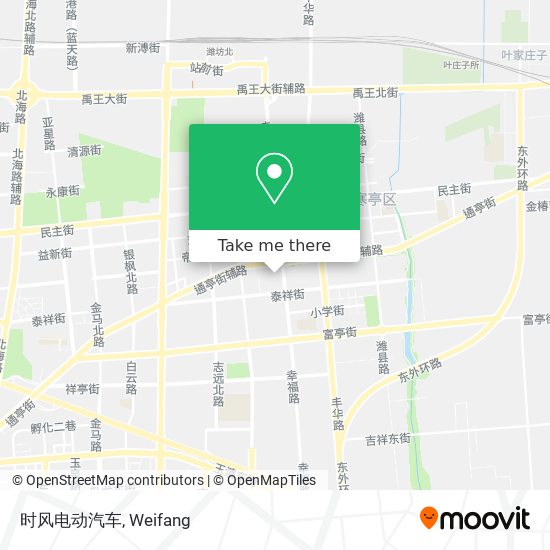 时风电动汽车 map
