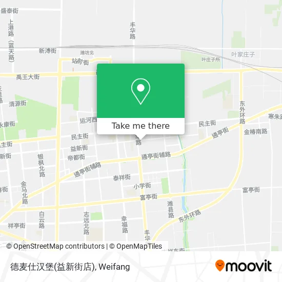 德麦仕汉堡(益新街店) map