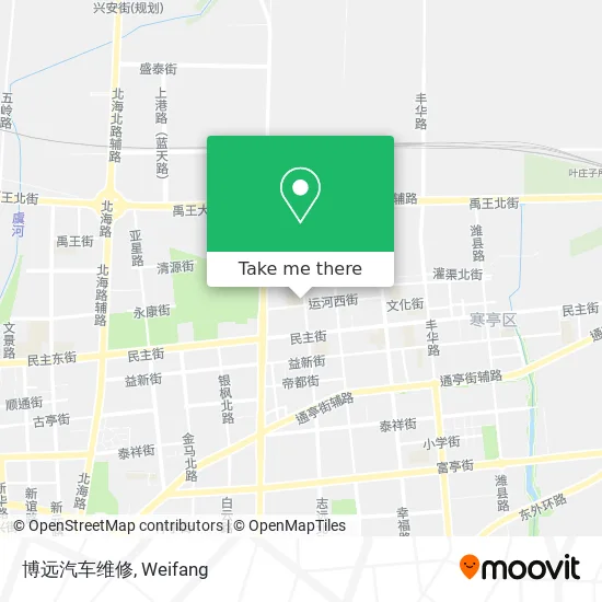 博远汽车维修 map